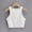 White, variant on Toddler Tank Tops Girls 5T Halter Small Vest Summer Floral Soft Undershirts Little Girl Cute Printing Clothes Tank Tops Orange,10-11Y