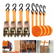 thumbnail image 2 of "4pzs Sujetadores C/matraca 5m, Carga Máx 675kg Auto/moto belug  naranja ", 2 of 5