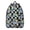 Alien Peace Sign-1, variant on Alien Peace Sign Black Pattern Backpack for School, Cute School Bag with Adjustable Shoulder Straps and Padded Back, 15.7"x11.8"x5.5"