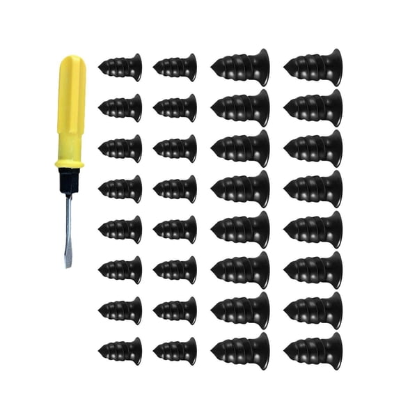 Emergencies Tire Puncture Repair Nails With Reinforced Rubber Plugs Screw For Motorcycle Car Bicycles