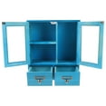 thumbnail image 6 of Raindrops  Wooden Cabinet Chest of Drawers for Bedroom Display Dressers Blue, 6 of 8