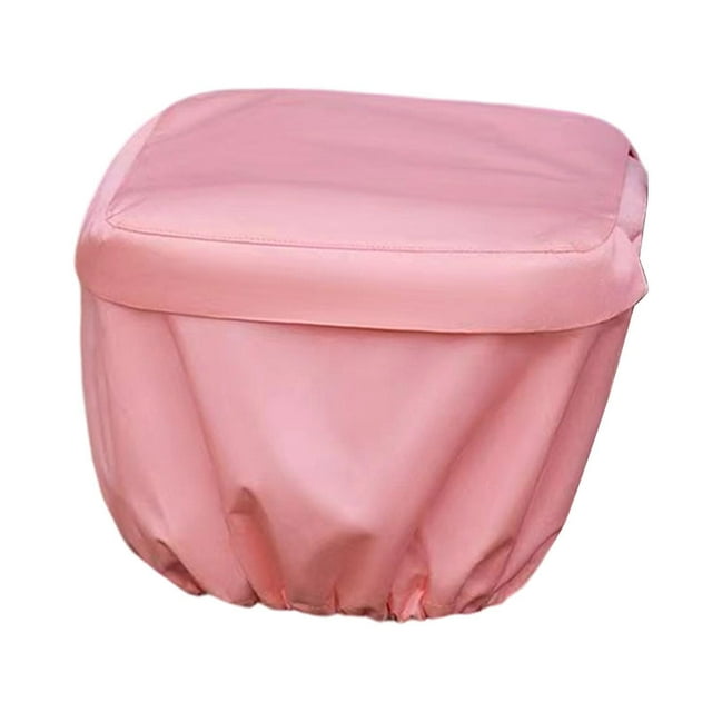 Funda para cesta de bicicleta, funda antipolvo, accesorio para bicicleta, protección de nailon impermeable. Rosa