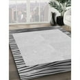 thumbnail image 3 of Ahgly Company Machine Washable Indoor Round Transitional Platinum Gray Area Rugs, 3' Round, 3 of 7