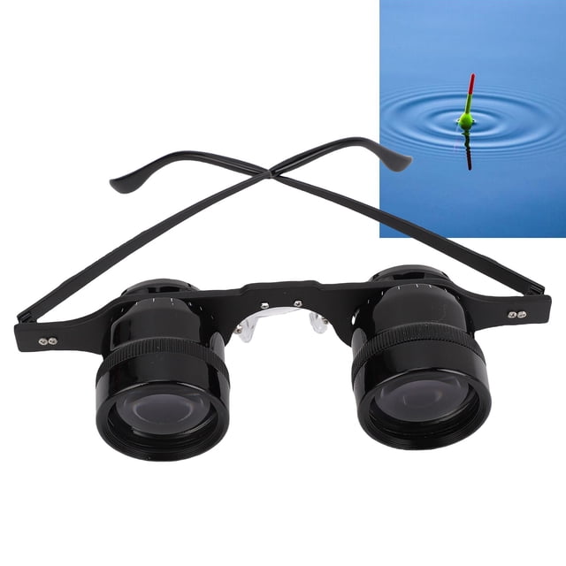 Gafas Binoculares Libres De Manos Para Conciertos De Pesca, 10x Manual De Aumento HD Foción De Las Manos Facsas De ópera Libre Binoculares, 10x34 Binoculares De Pesca Telescopio