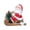 Santa Claus, variant on Dserfhy Christmas Santa Sleigh Figurine Light Up Ceramic Santa Claus Statue LED Tabletop Ornament for Holiday Shelf Fireplace Mantel Indoor Home Decor
