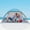 Blue-1, variant on OutdoorMaster Beach Tent for 3 Person with 2 Doors - Easy Setup and Portable Beach Shade Sun Shelter Canopy with UPF 50+ UV Protection - Blue