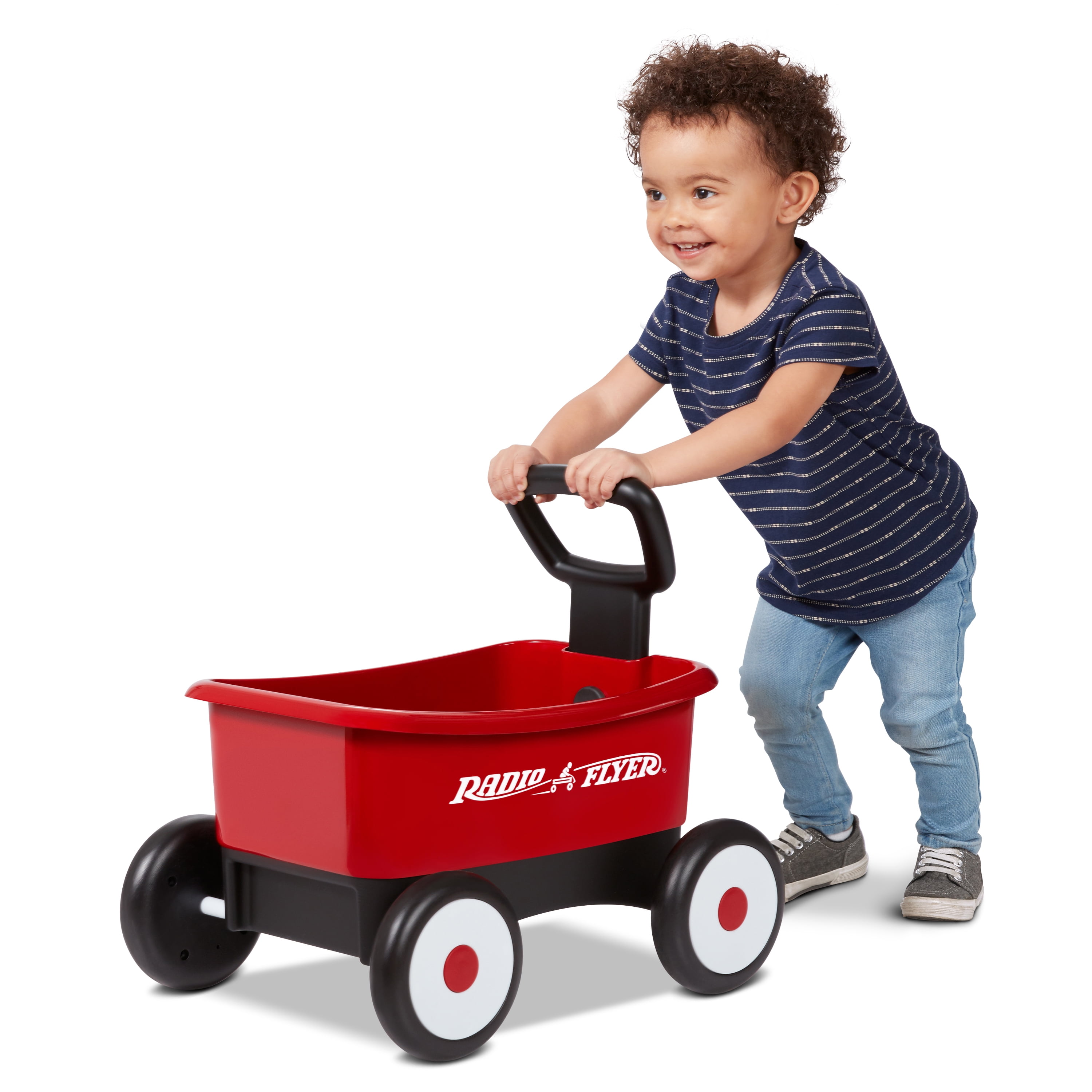 Radio Flyer Push & Pull Walker Wagon, 2-in-1 Wagon, Ages 1-4