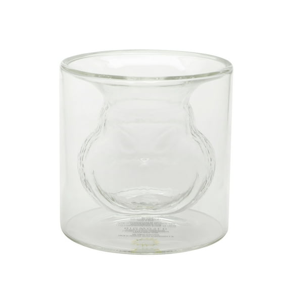 The Grinch Head 10 Oz Double Wall Sculpted Glass