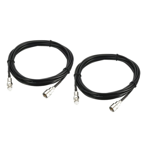 Uxcell FME Male to FME Female Antenna Extension Cable RG174 RF Coaxial Cable 10ft 2 Pack