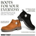 thumbnail image 2 of Minnetonka Women's Joyelle, Black, Size 5, 2 of 6