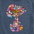 thumbnail image 3 of Peanuts - Snoopy Silhouette Pattern - Men's Short Sleeve Graphic T-Shirt, 3 of 6