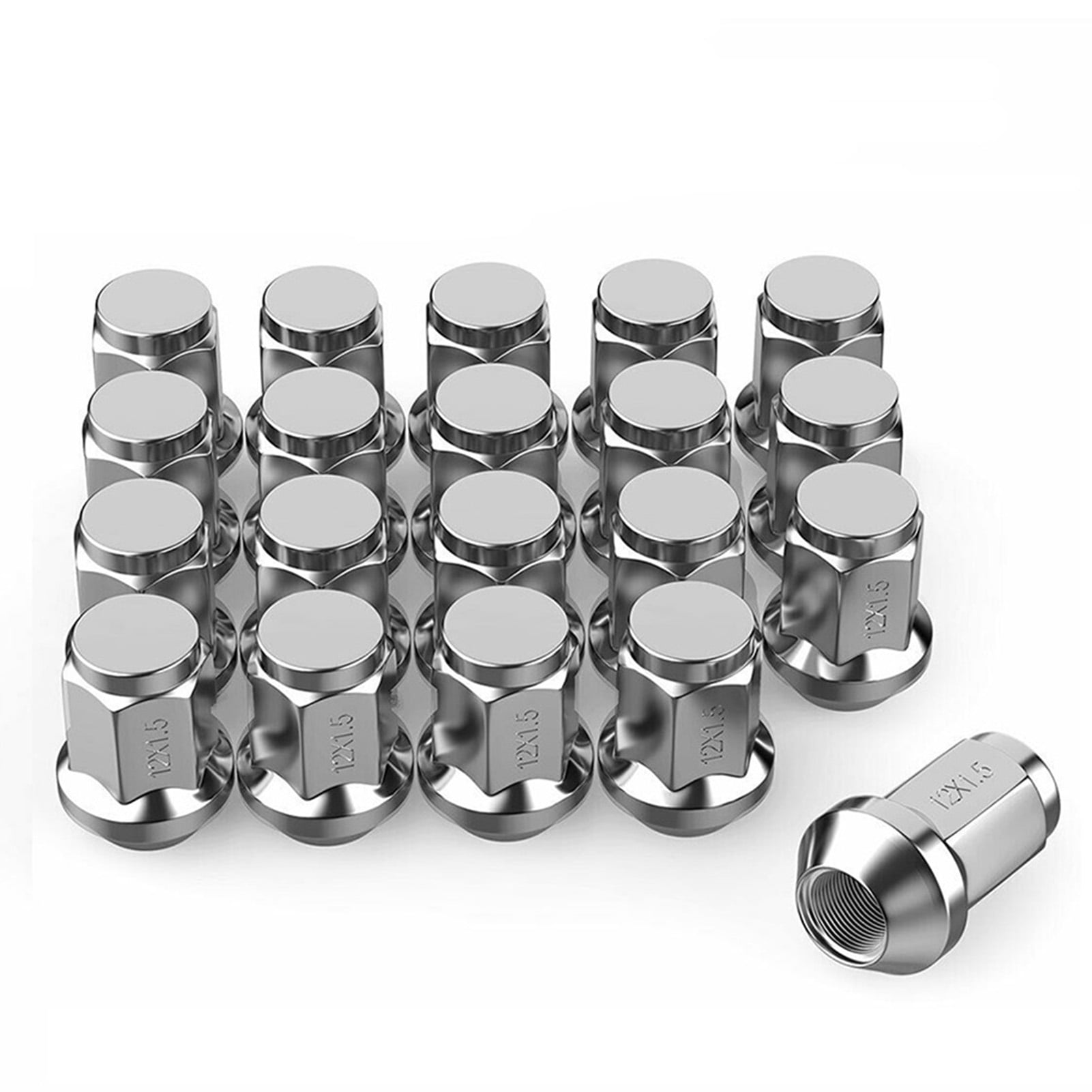 BOLT LUG 11 STUD 16 X ALLOY WHEEL NUTS OPEN ENDED FORD 1/2" UNF 19MM HEX 