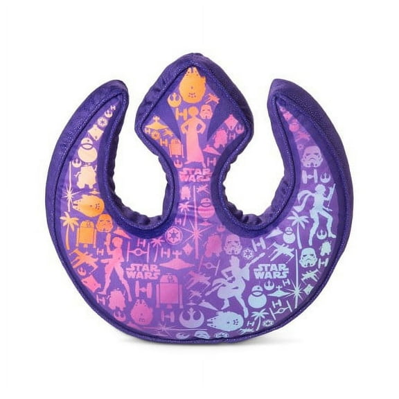Star Wars Forces of Destiny Polyester 14x14 Novelty Purple Throw Pillow, One Size