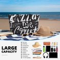 thumbnail image 5 of Honeii In Pizza We Crust Art for Tote Bag with Adjustable Strap,Beach Bag, Waterproof Sandproof Beach Tote Bag, Large Capacity Foldable Beach Bags, 5 of 7