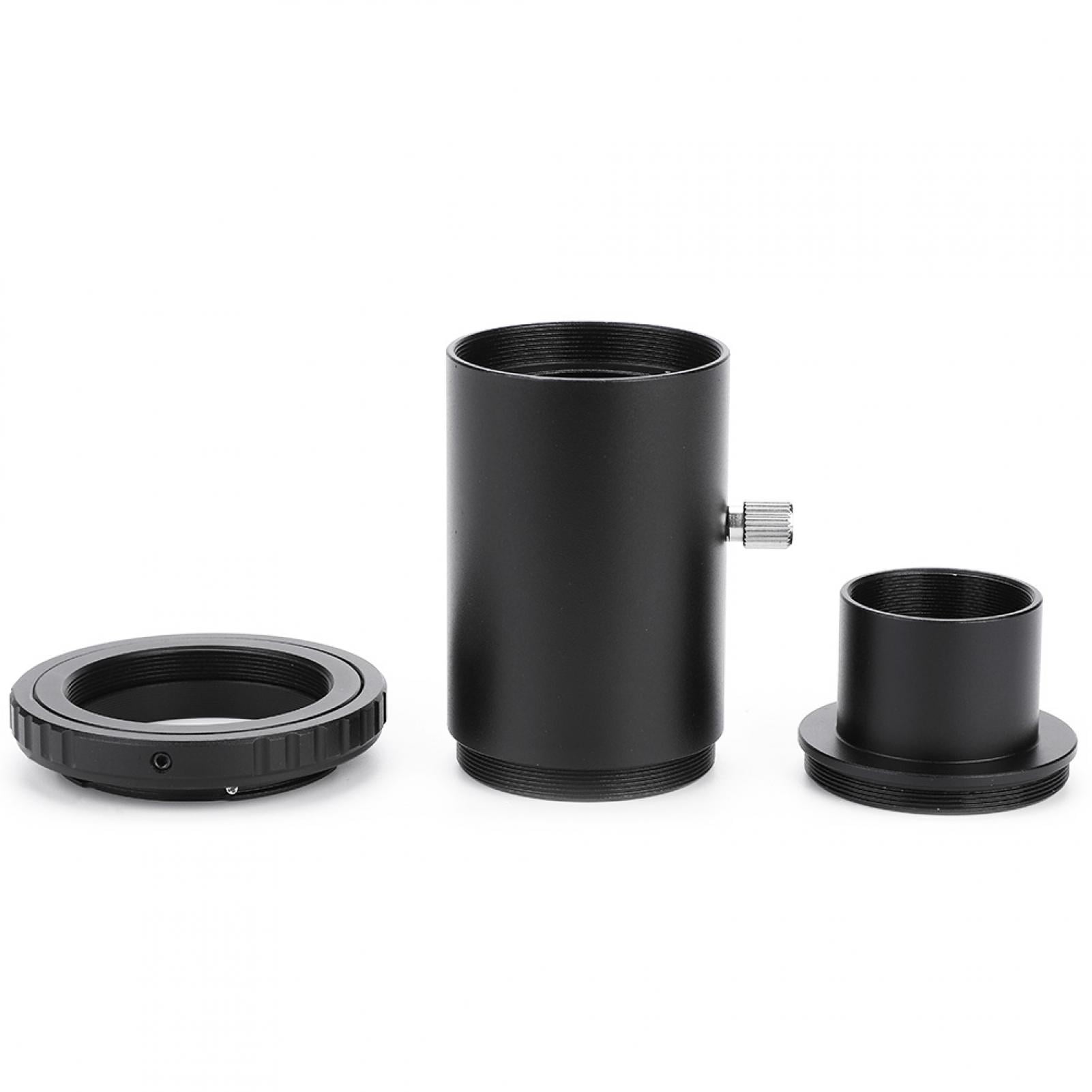 Knifun 1.25inch Telescope Extension Tube M42 Thread T‑Mount Adapter T2