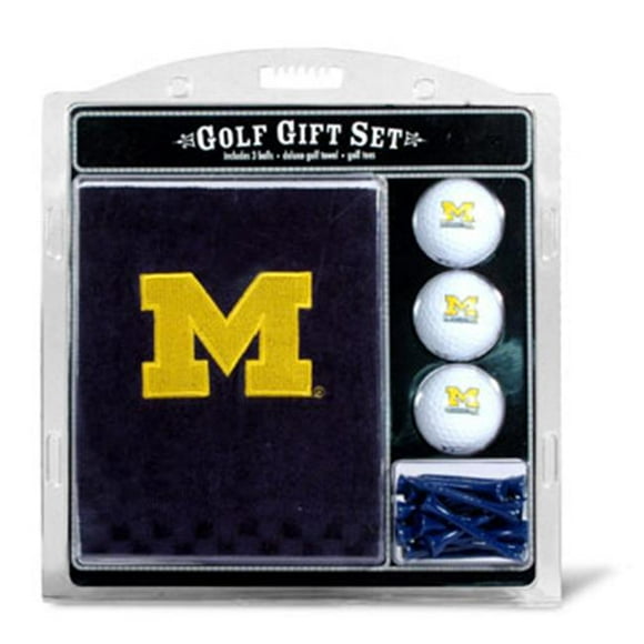 Team Golf Michigan Wolverines Embroidered Towel Gift Set