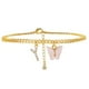 thumbnail image 1 of Tobilleras para mujer, tobilleras con iniciales, pulseras de playa para mujer, tobillera de 26 letras, pulseras de tobillo, joyería de playa, pulseras de playa, 1 of 3