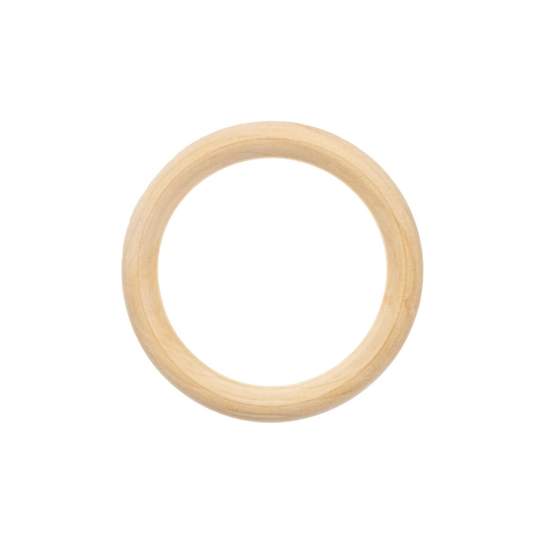 2.5 inch wooden rings for Macrame & DIY Crafts