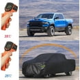thumbnail image 4 of Kaugung Waterproof Truck Cover Fit 1998-2015 Toyota Tacoma (Access Cab/Regular Cab/Double), 7 Layers Heavyduty Full Pickup Cover All Weather,Outdoor Sun UV Rain Dust Protection., 4 of 5