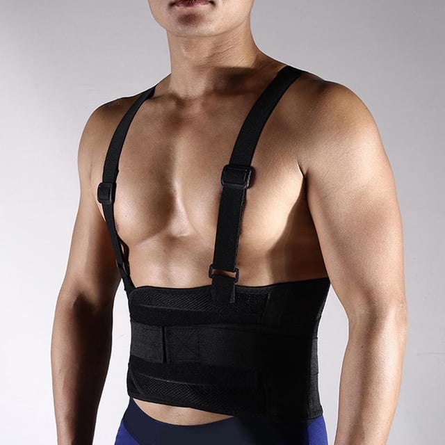 Levantamiento de pesas Cinturón Soporte para espalda Brace Gimnasio XXL shamjiam Cinturón de soporte de cintura de fitness