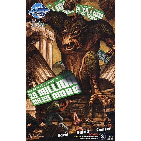 20 Million Miles More #3 VF ; Bluewater Comic Book