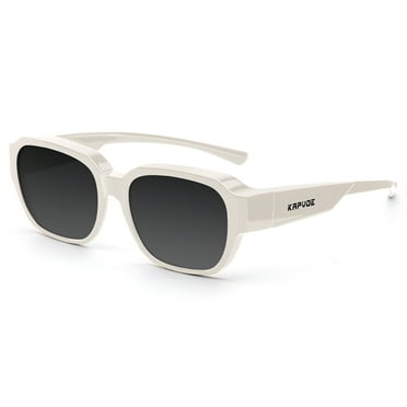 KAPVOE Sunglasses that Fit Over Glasses Men Women Polarized Sunglasses UV401 Protection for fishing Driving