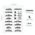 thumbnail image 3 of Food Label Stickers Waterproof 132PCS Self-Adhesive Pantry Labels Bottle Labels, 3 of 10