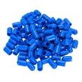 thumbnail image 1 of Uxcell Screw Thread Protectors Rubber End Cap Cover 8.5mm Blue, 1 of 5