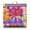 Bohemia, variant on Spacecraft Themed Meditation Cushion, Large Square Floor Pillow with Galaxy Print, Fluffy & Resilient PP Cotton Filling