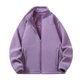 thumbnail image 1 of Ceisia Women's Winter Warm Zipper Closure Standing Gift Collar Solid Color Jacket - Polyester for Daily & Outdoor Wear, 1 of 3