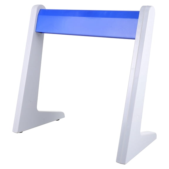 FOXNOVO Linear Pipette Stand  White Plastic for Experiment with L-Shaped Design