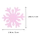 thumbnail image 4 of FELTECHELECTR 1 juego de 240 piezas de decoración práctica para tartas navideñas, hermosas obleas comestibles, copos de nieve de colores aleatorios, 4 of 6