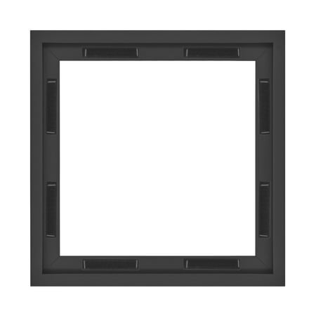 MCS Canvas Float Frames 16x20 Frame, Black Frame for Finished Canvases, Vertical & Horizontal Wall Hanging Large Frame with Adhesive for Canvas Paintings (1-Pack)