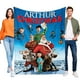 thumbnail image 1 of Arthur Christmas anti-pilling, suave, ligera, esponjosa y acogedora de lujo para hogar y cocina – Perfecta para niños y adultos, 100 x 150 cm, 1 of 6