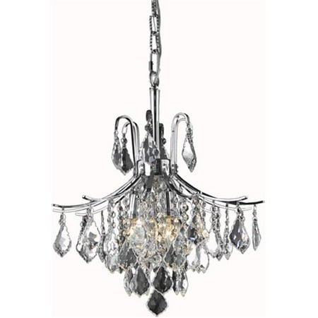 

16 in. Amelia 6 Light Pendant Ceiling Light Chrome