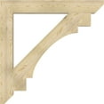 thumbnail image 3 of Ekena Millwork 6"W x 48"D x 48"H Merced Slat Rough Sawn Bracket, Douglas Fir, 3 of 4