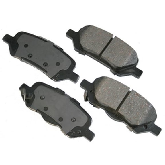 Akebono ProACT ACT1402 Ultra-Premium Ceramic Disc Brake Pads Fits select: 2009-2015 TOYOTA VENZA