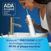 Waterpik Cordless Enhance 3000 Water Flosser with 2 Settings, 2 Tips, ADA Accepted, White, Tips and Packaging May Vary