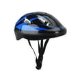 thumbnail image 4 of Luwecf Children Bicycle Helmet Teenagers Skateboard Helmet Shockproof Lightweight Skate Black Blue, 4 of 9