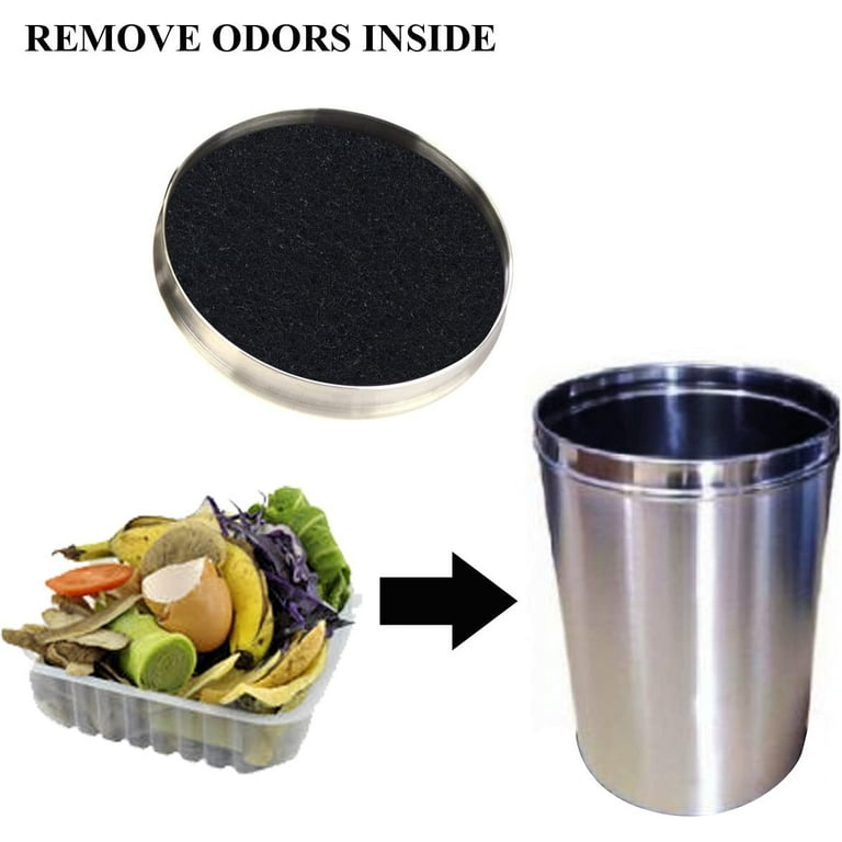 7 Pack Compost Charcoal Filters round Indoor Kitchen Compost Bucket  Activated