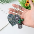 thumbnail image 1 of DIY Heartshapedwith Rhinestone,5 pcs Set DIY DIY Pendant DIY Heartshaped Keychain Quality You Can Trust, 1 of 10