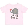 thumbnail image 3 of Inktastic My Gigi Loves Me Grandchild Boys or Girls Baby T-Shirt, 3 of 5