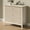 Beige, variant on CozyHome Blue 3 Drawer Dresser Set of 2, Painted 30 Inch Tall Wood Nightstand with Storage, Wide Modern Chest of Drawers with Ball Bearing Slide for Bedroom Hallway Living Room Entryway Office