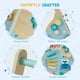 thumbnail image 4 of ROBOTIME Andador de Madera para Bebés, Andador de Madera con Ruedas, Centro de Actividades para Sentarse y De pie, Juguete de Empuje para niños pequeños, para niños y niñas, 4 of 5
