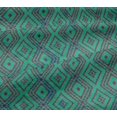 thumbnail image 5 of oneOone Viscose Jersey Green Fabric Batik Sewing Craft Projects Fabric Prints By Yard 60 Inch Wide, 5 of 5
