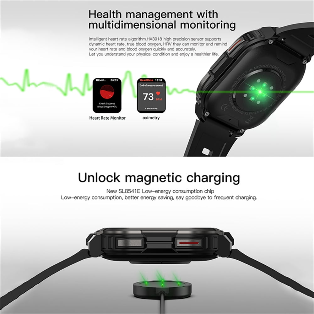 AIEK 4G LTE Smart Watch 2GB RAM 16G ROM 2.13" HD Screen GPS Wifi Camera Android8.1 Sport Watch