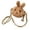 Khaki, variant on Girls Fashion Cute Rabbit Purse Crossbody Messenger for Kids And
