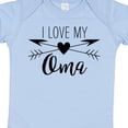 thumbnail image 4 of Inktastic I Love My Oma Heart and Arrows Boys or Girls Baby Bodysuit, 4 of 5