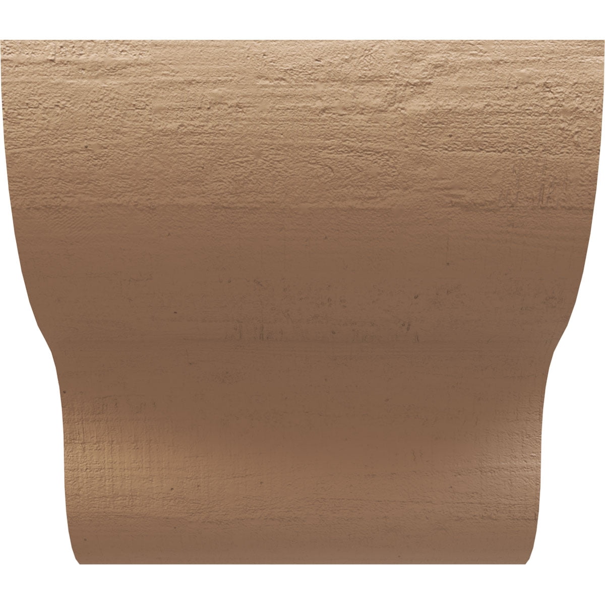 11"W x 11"D x 11"H Wide Greensboro Rough Cedar Woodgrain TimberThane Corbel, Primed Tan