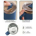 thumbnail image 5 of Double Wall Insulated Stainless Steel Travel Mug with Lid and Handle 460ml Capacity, 5 of 8